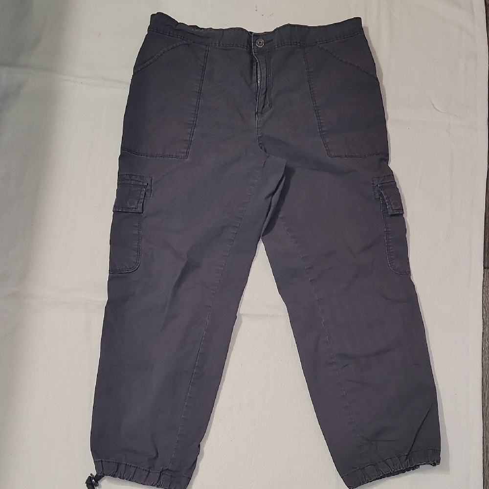 Men's Gray Cargo Pants